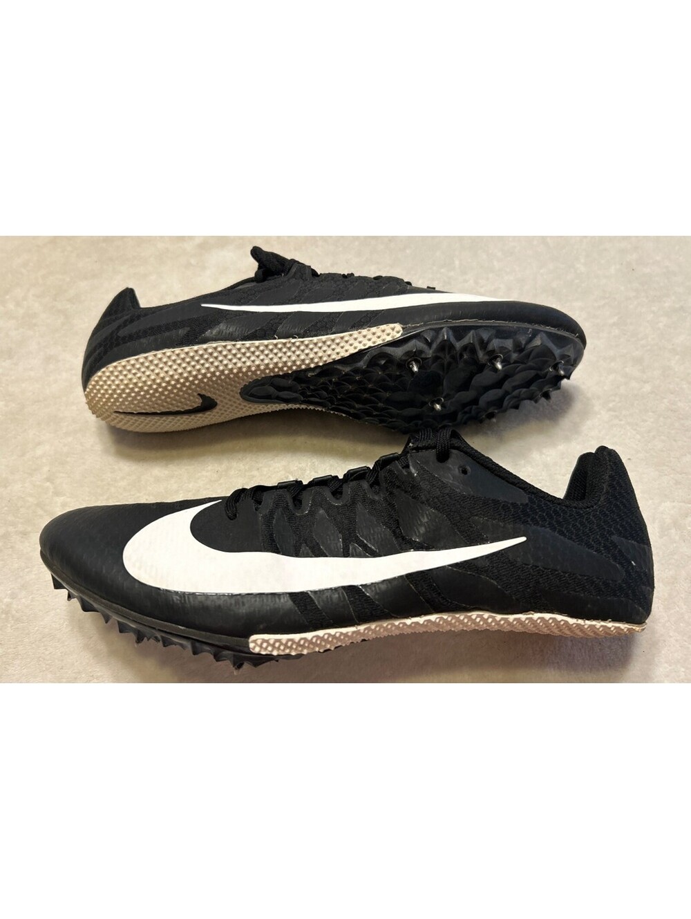 Nike Track Shoes Zoom Rival S Men’s Size 10.5 Run Spikes Field Sprint Race